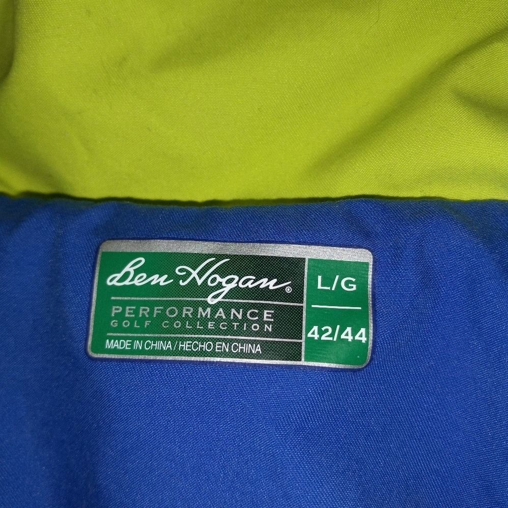 BEN HOGAN GOLF/ATHLETIC WINDBREAKER/LIGHT WEIGHT JACKET - Picture 6 of 7